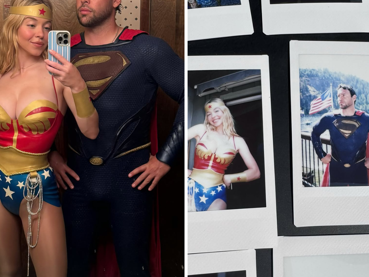 Sydney Sweeney si veste da Wonder Woman con Scooter Braun