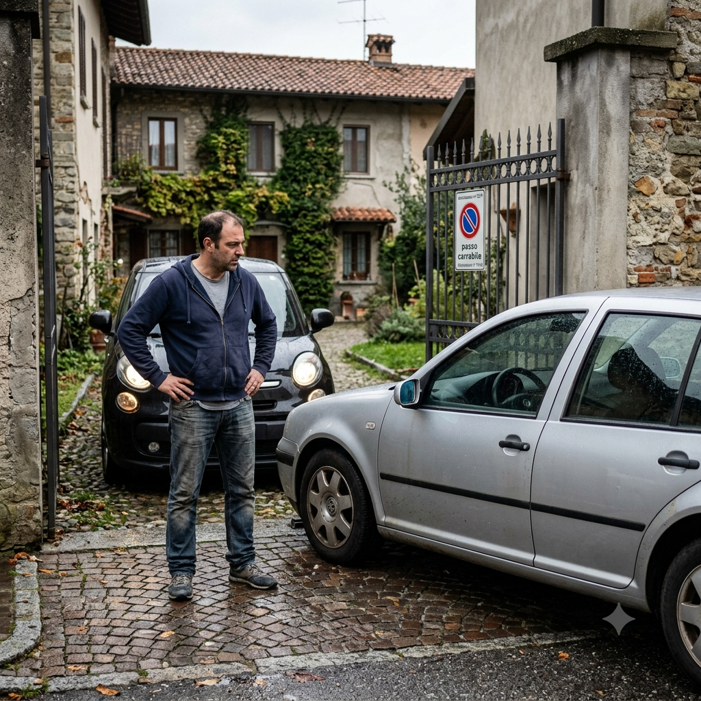 Ostacolare il parcheggio ai vicini è reato di violenza privata