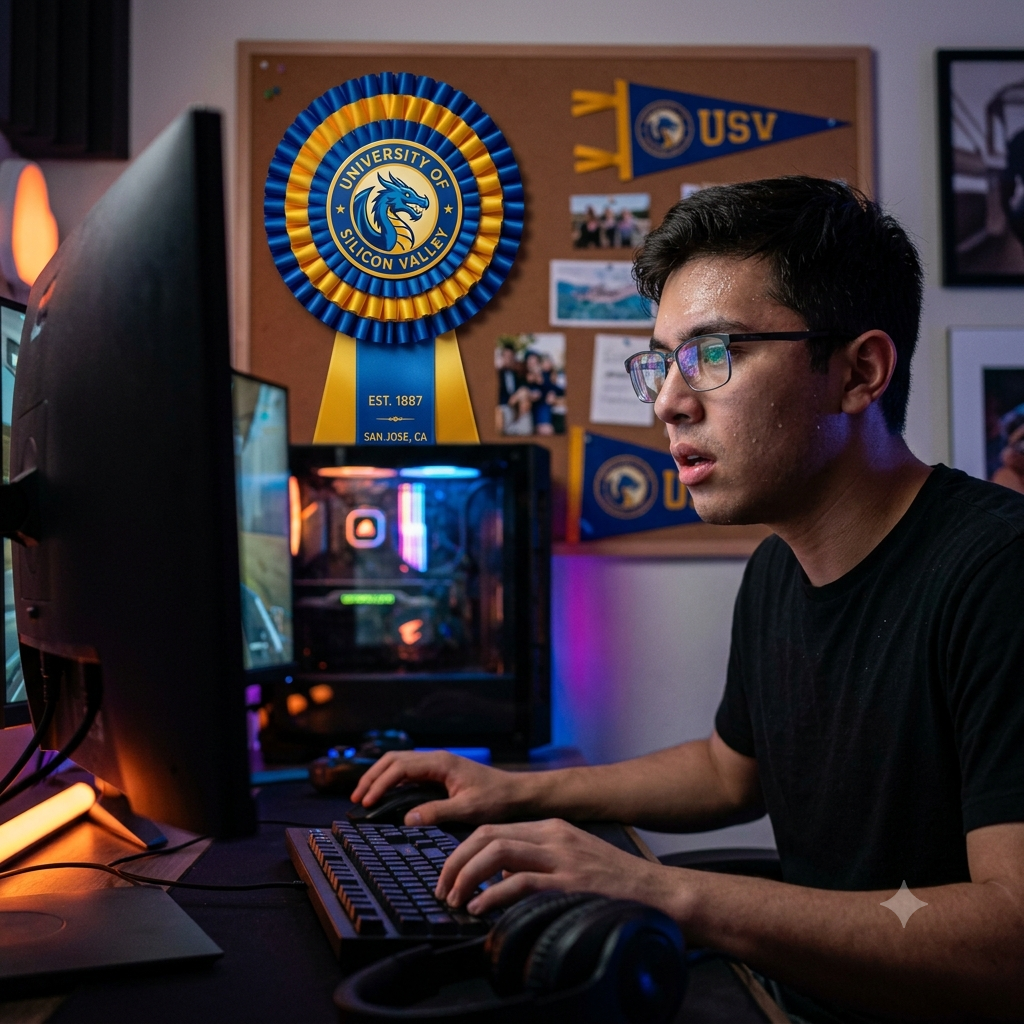 Università della Silicon Valley offre 15mila dollari a chi eccelle nei videogiochi