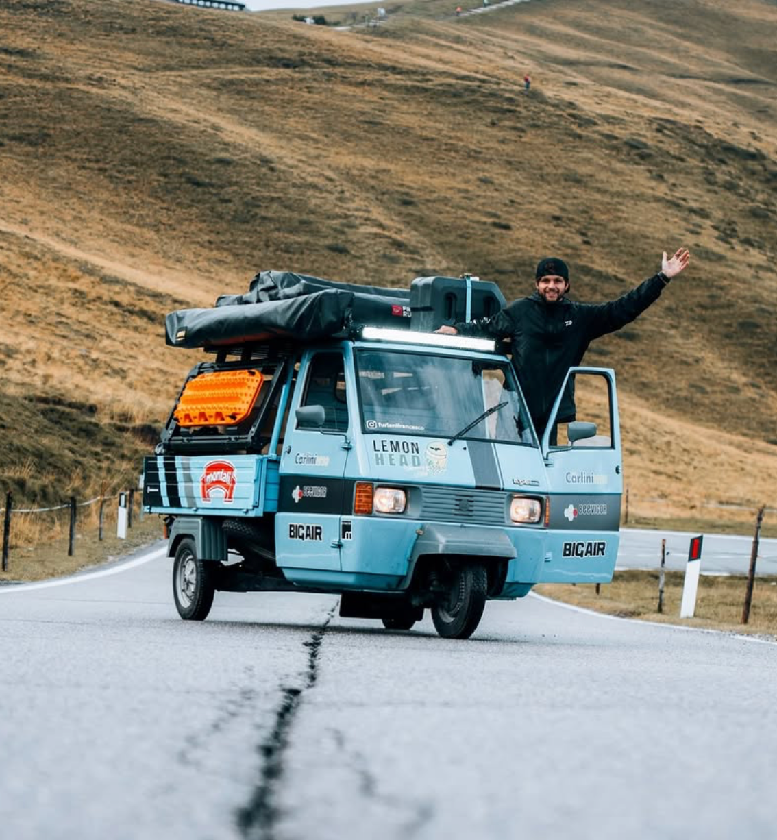 Dall’Italia alla Norvegia in Apecar