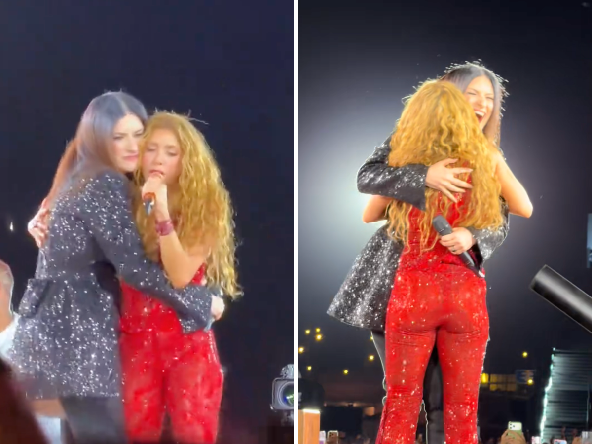 Shakira e Laura Pausini insieme a Madrid: il duetto in “Antología”