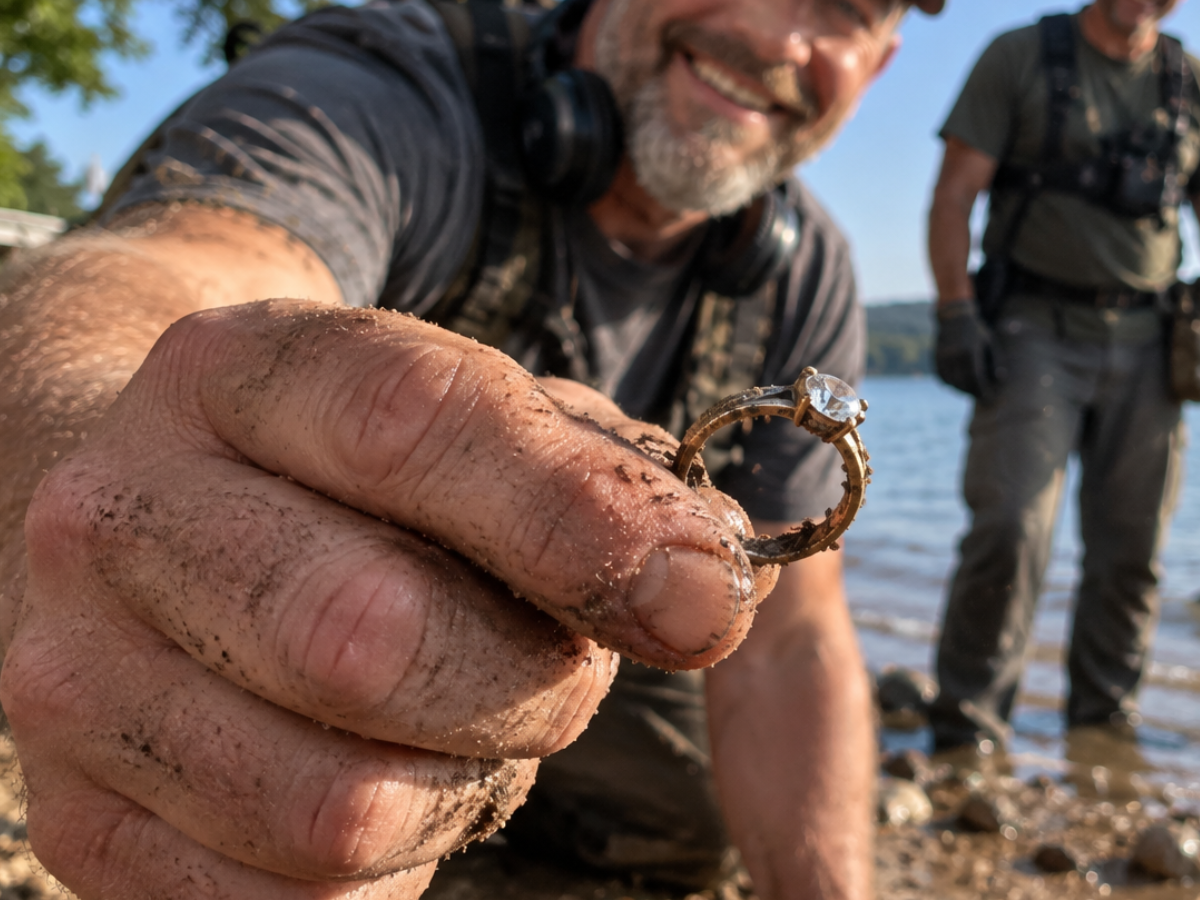 Perde un anello al lago: 28 anni dopo succede l’incredibile