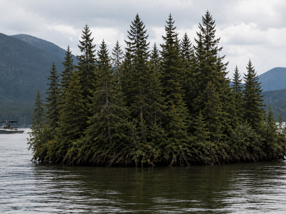 Isola galleggiante in Canada si sposta per 30 km: il video stupisce