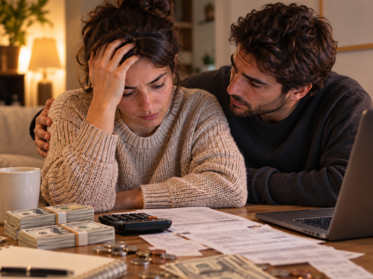 Il partner è stressato per i soldi? Prima ascolta, poi consiglia