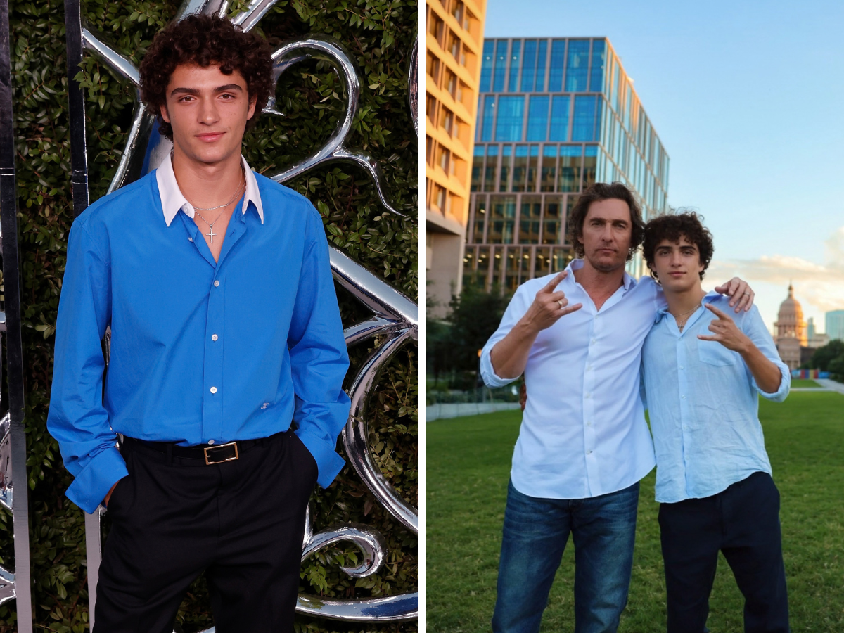 Levi McConaughey è la fotocopia del padre Matthew McConaughey