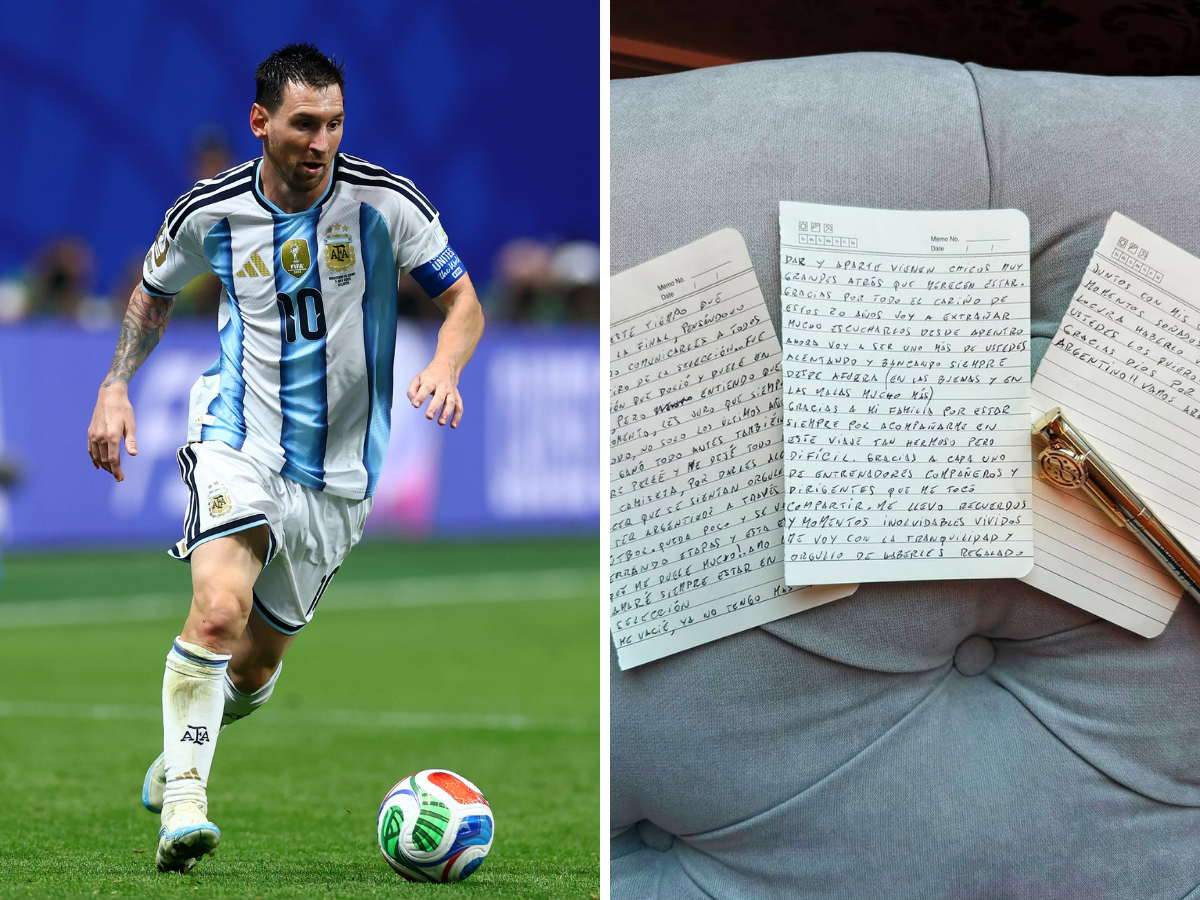 Lionel Messi annuncia l'addio alla Nazionale argentina dopo 20 anni