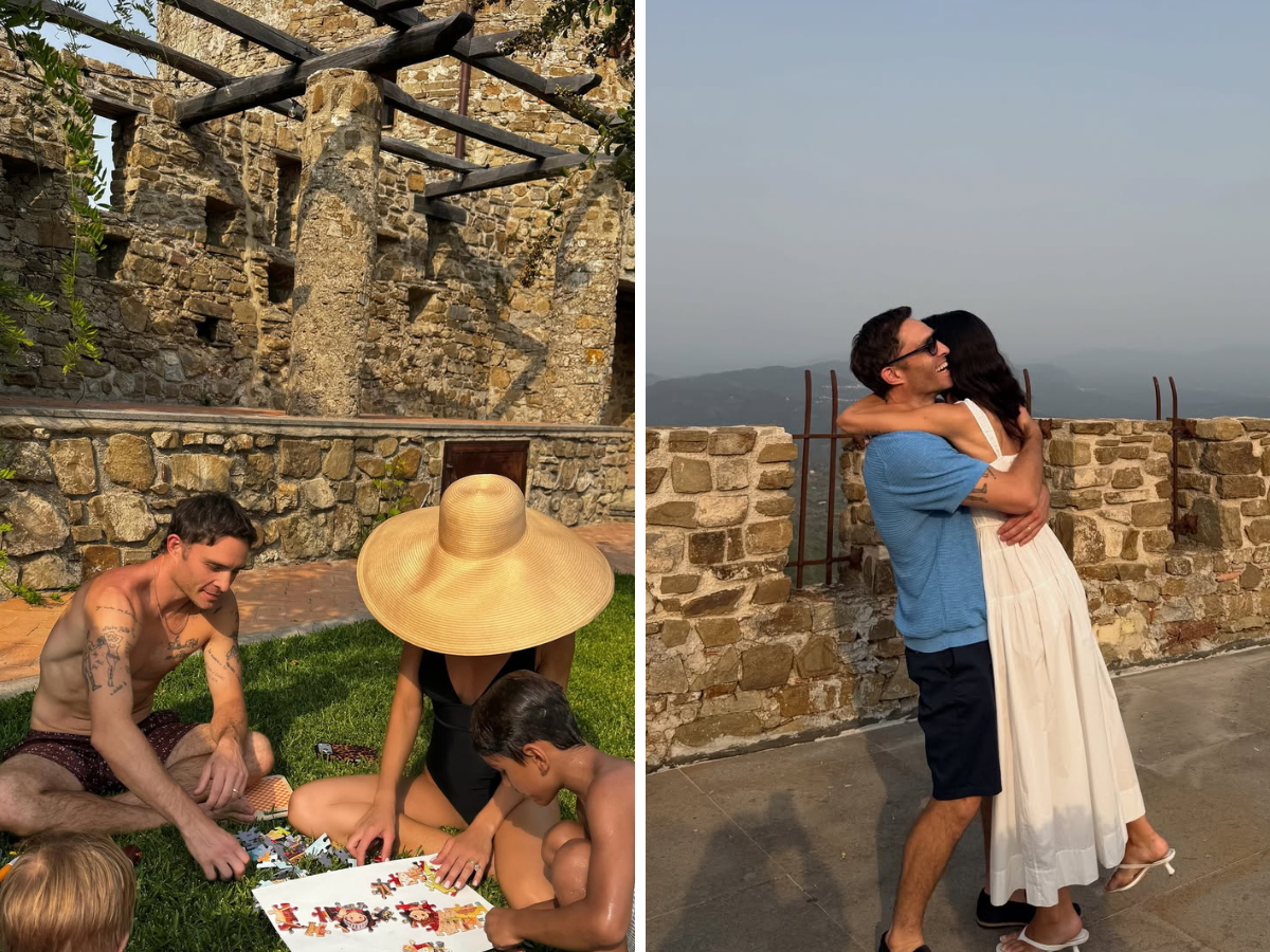 Ed Westwick, le vacanze italiane e l’anniversario con Amy Jackson