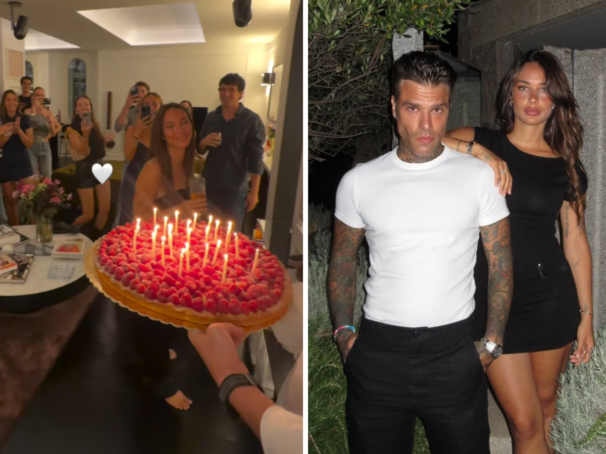 Fedez celebra il compleanno di Giulia Honegger: la festa sui social