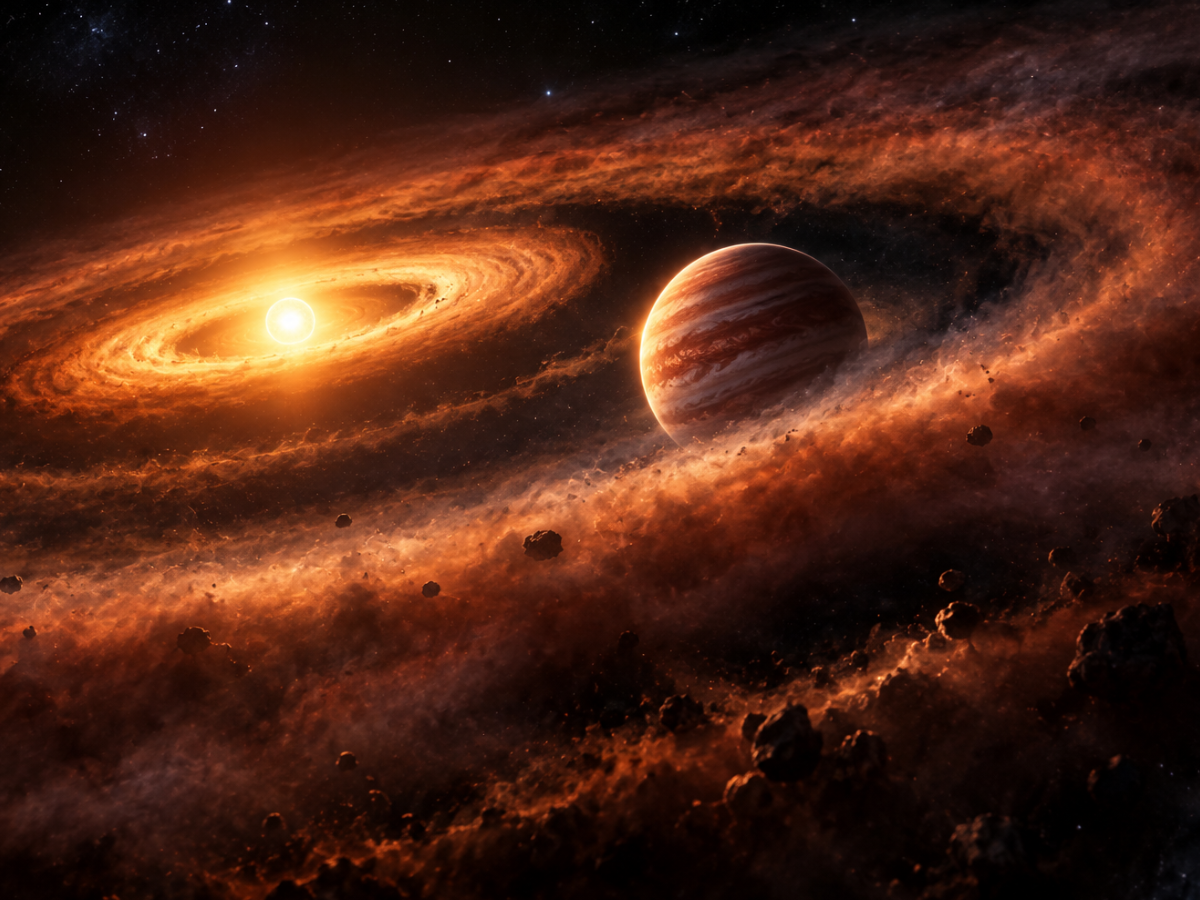 Scoperto il pianeta più giovane al mondo che frantuma ogni record