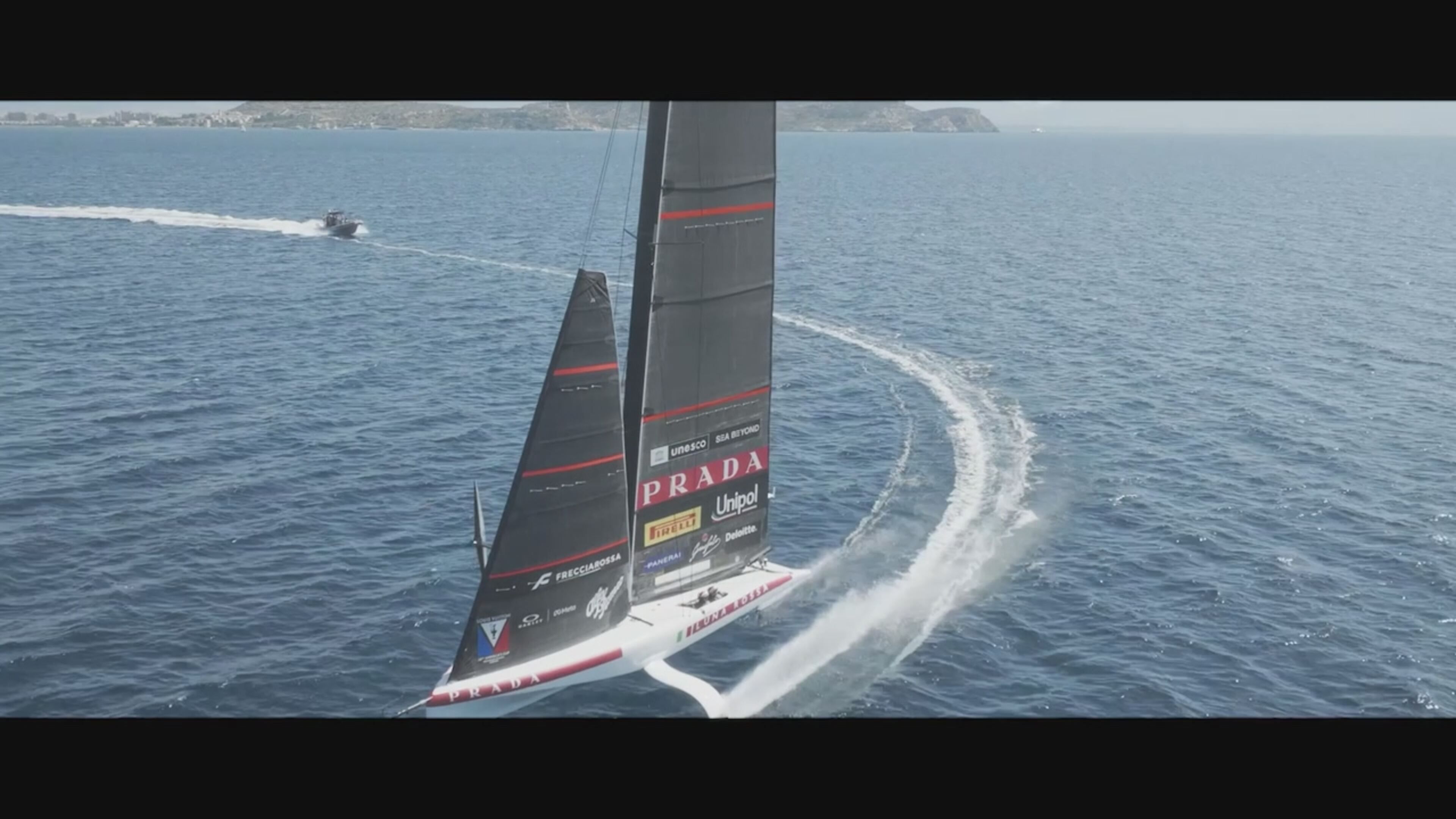 FRECCIAROSSA E LUNA ROSSA UNITE PER LA 38ESIMA AMERICA'S CUP