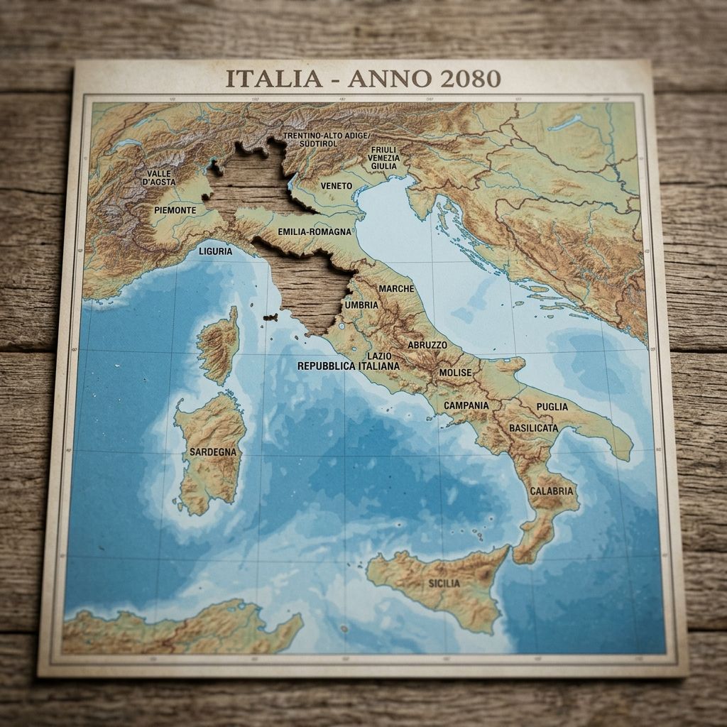 Italia, 13milioni di abitanti in meno entro il 2080, come se sparissero Lombardia e Toscana