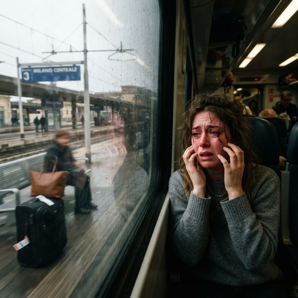 Ha un attacco di panico in treno, multata di 3mila euro