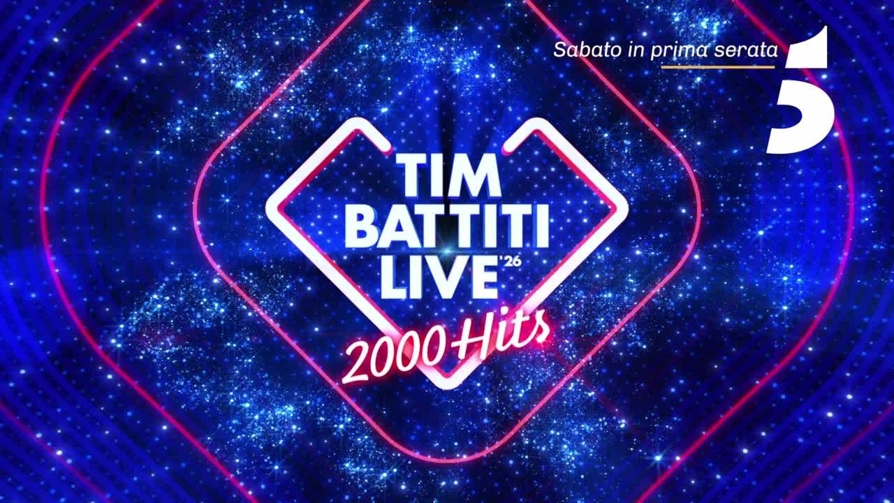 Il 26 settembre arriva “TIM Battiti Live 2000 Hits"