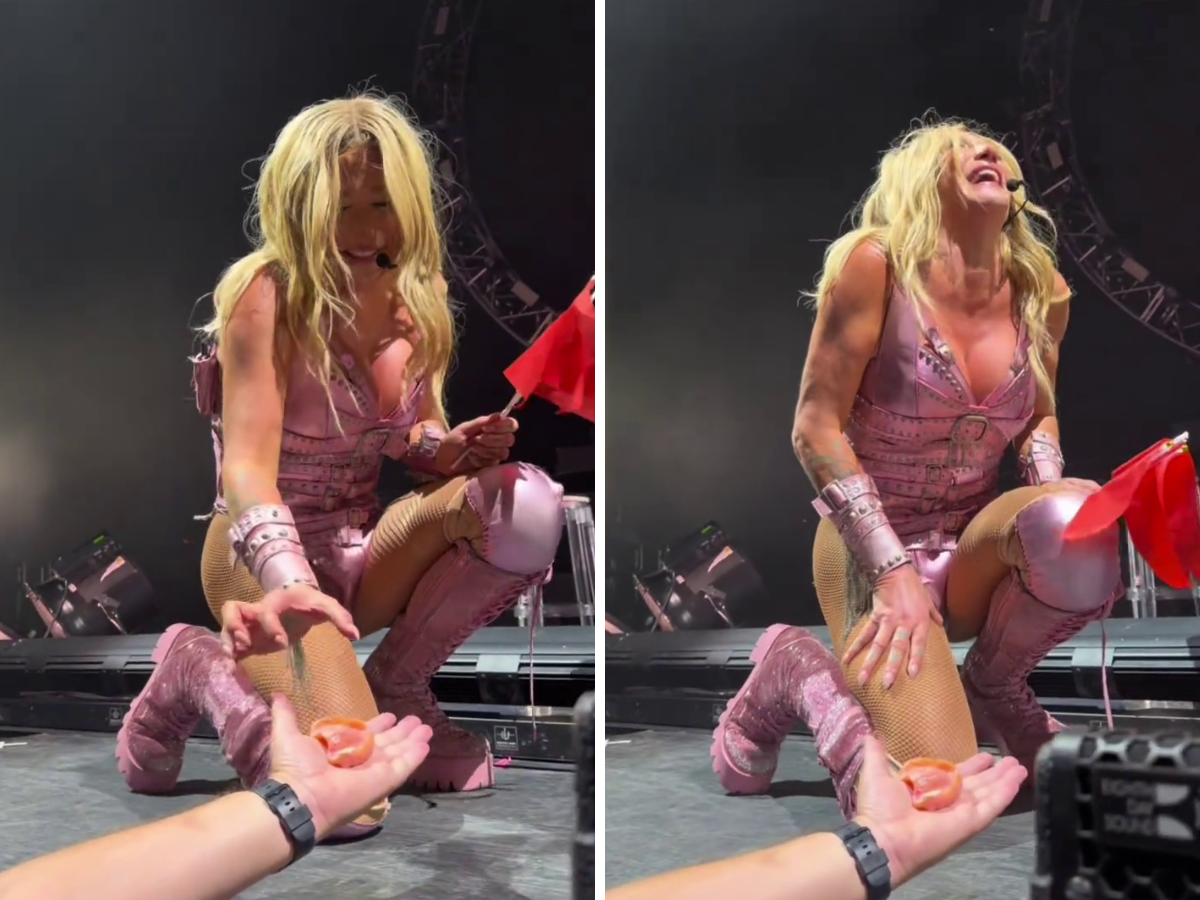 Fan regala la dentiera a Kesha durante il concerto: "È ancora calda!"