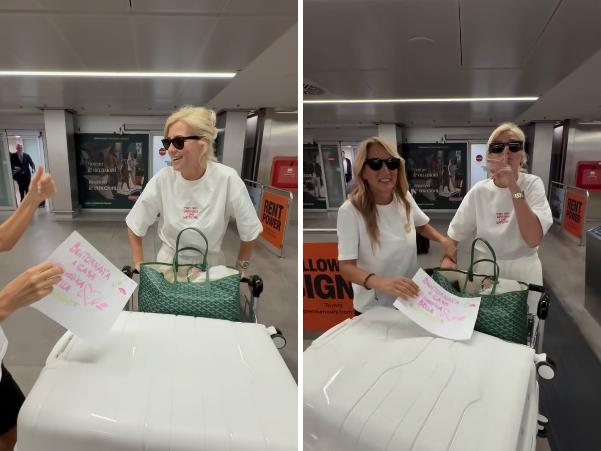 “GF Vip”: Michelle Masullo accolta da Jo Squillo in aeroporto