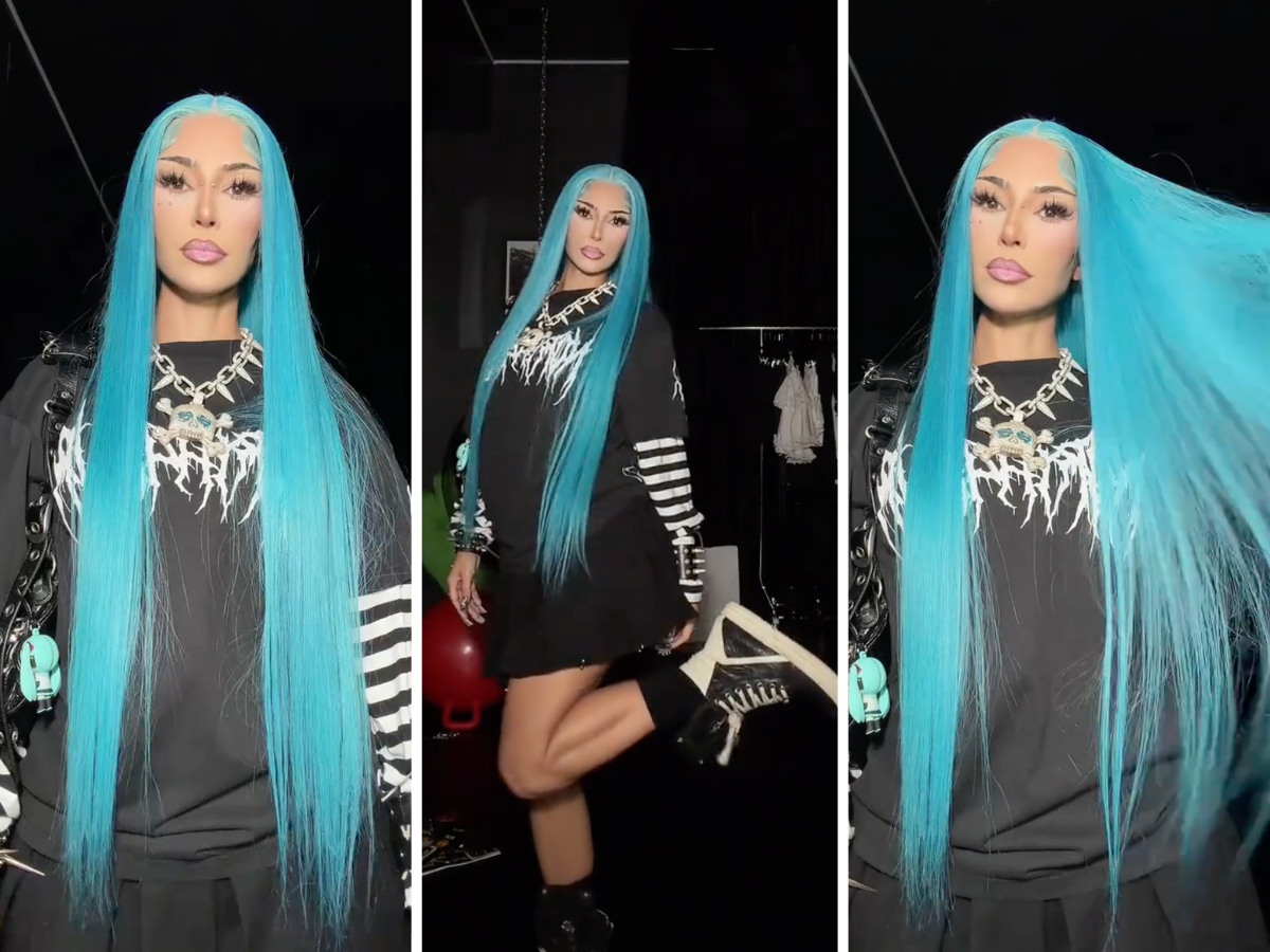 Kim Kardashian si traveste da North West per Halloween: le foto