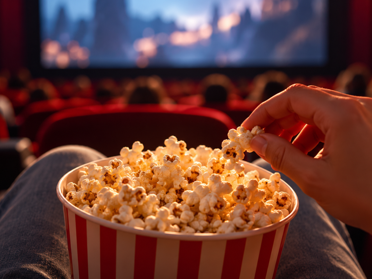 Popcorn al cinema: la vera storia dello snack più famoso