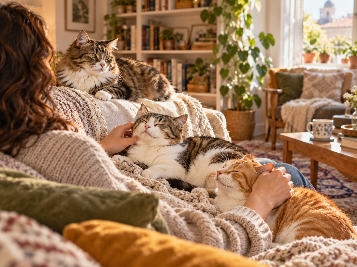 Essere "gattara" significa essere sola? I dati smontano lo stereotipo