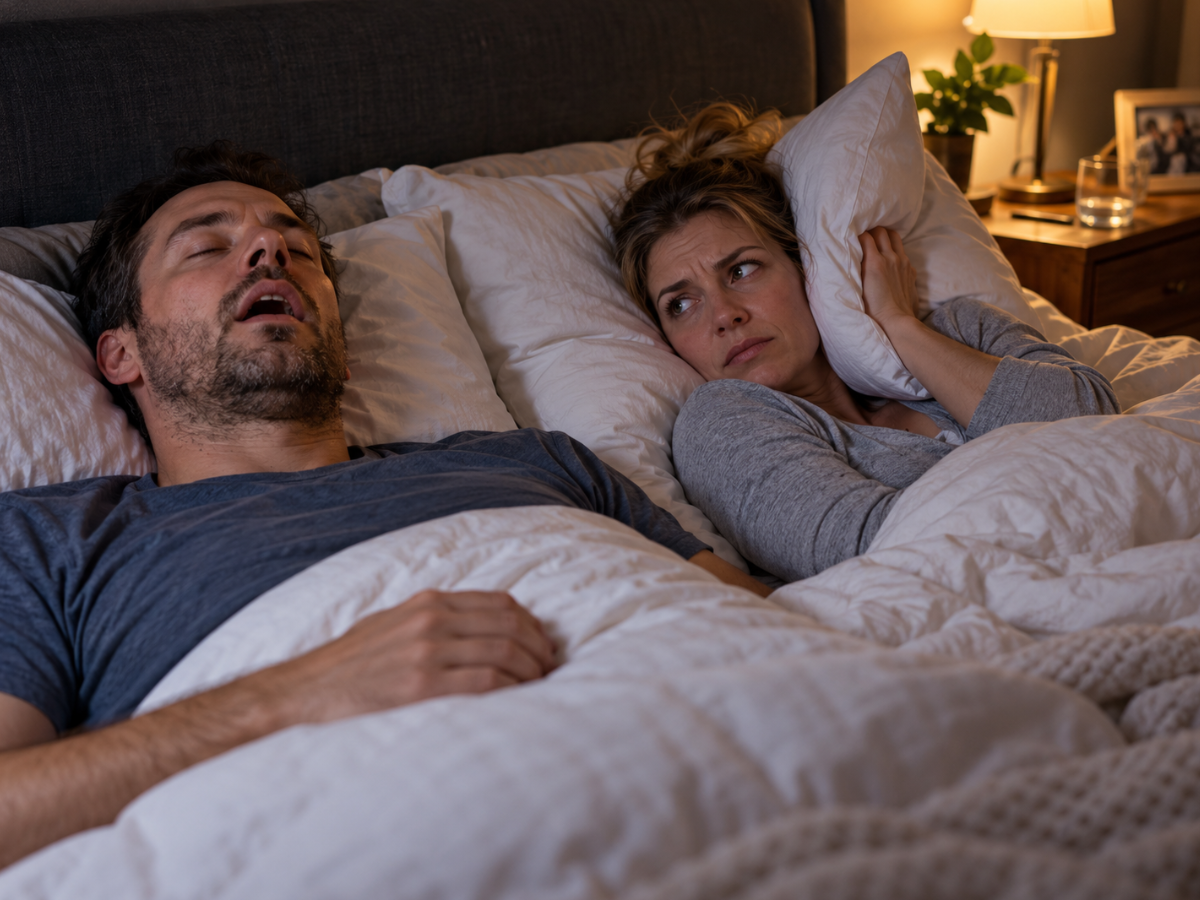 Dormi con chi russa? Ecco quante ore di sonno stai perdendo