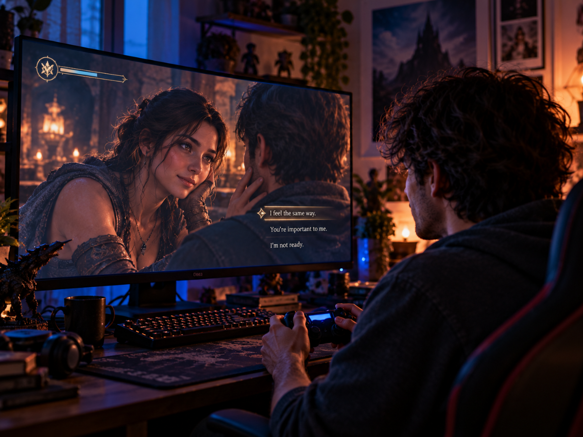 Innamorarsi di un personaggio dei videogiochi è tradimento?