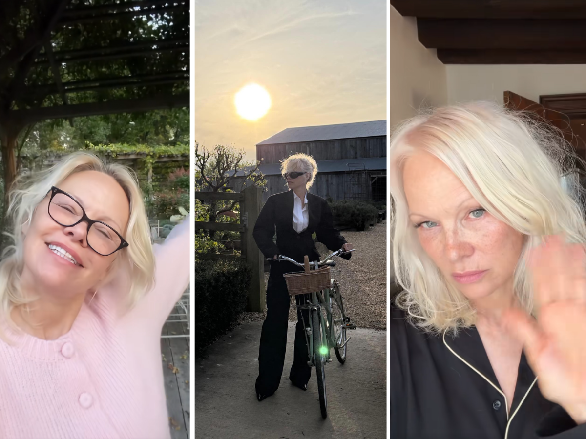 Pamela Anderson su TikTok: la nuova vita tra orto e giardinaggio