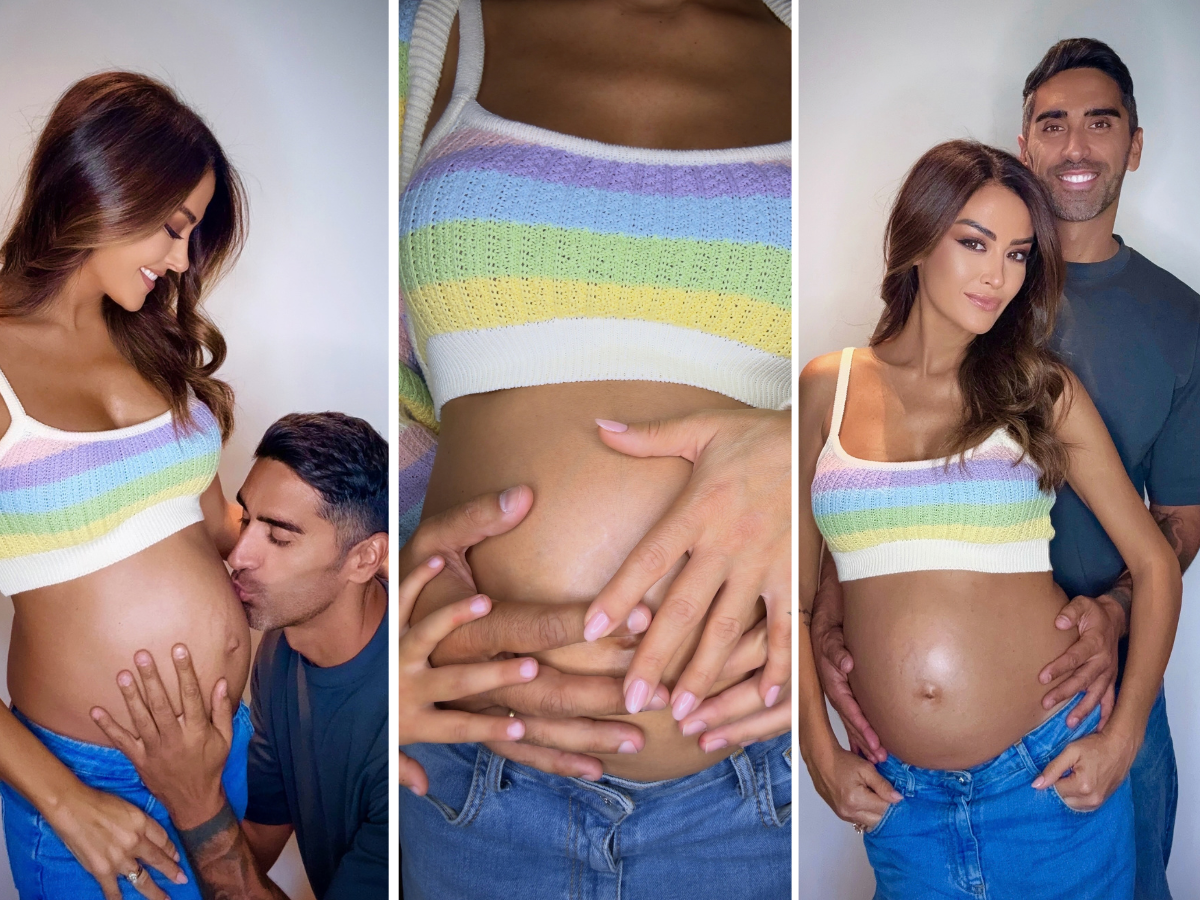 Giorgia Palmas di nuovo mamma: l'annuncio con Magnini sui social
