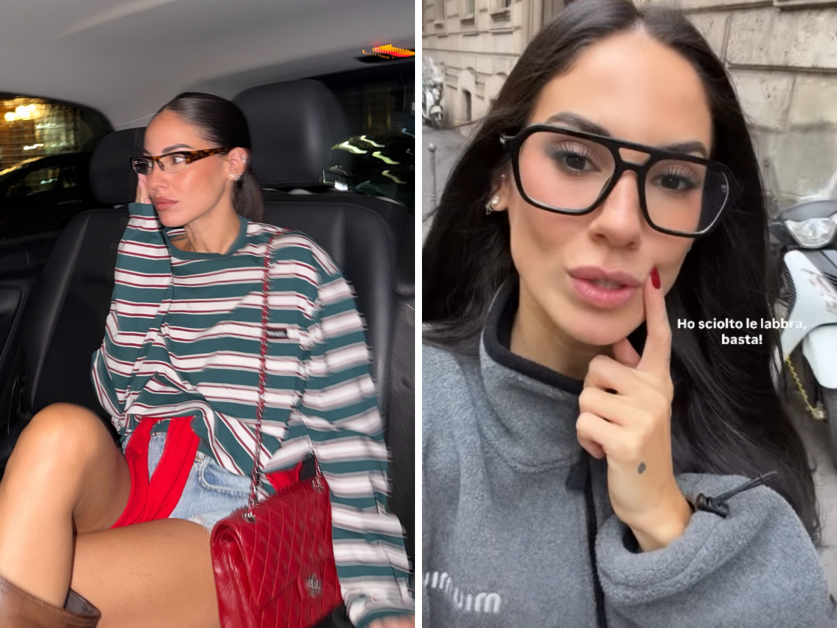 Giulia De Lellis ha detto addio al filler: “Ho sciolto le labbra”