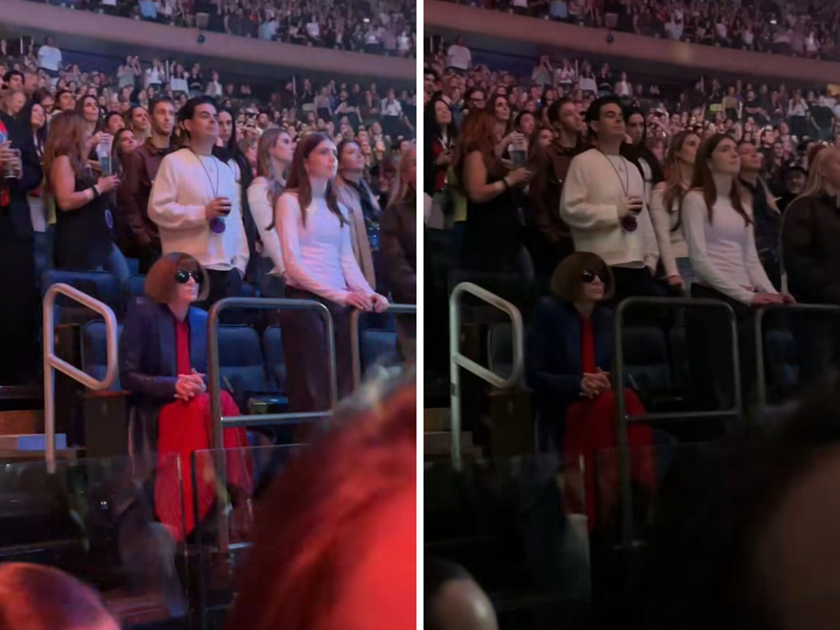 Anna Wintour al concerto di Harry Styles: la sua reazione è virale