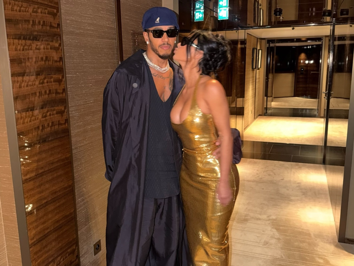 Lewis Hamilton ha regalato un cane ai figli di Kim Kardashian