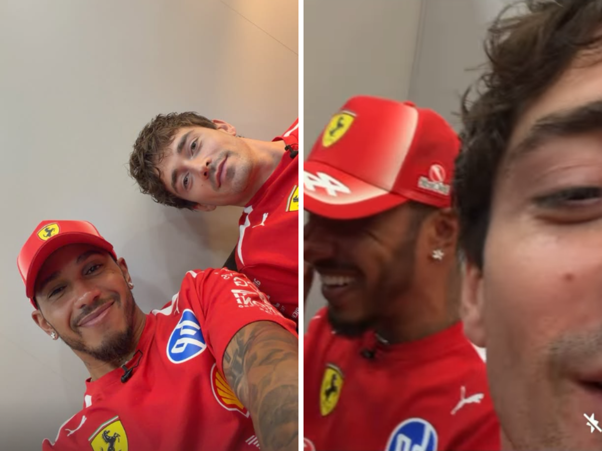 Leclerc e Hamilton "hackerano" i profili social della Ferrari