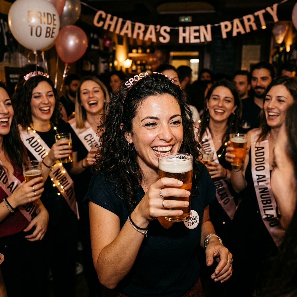 Professione festaiola, pagata per bere pinte di birra ogni sera