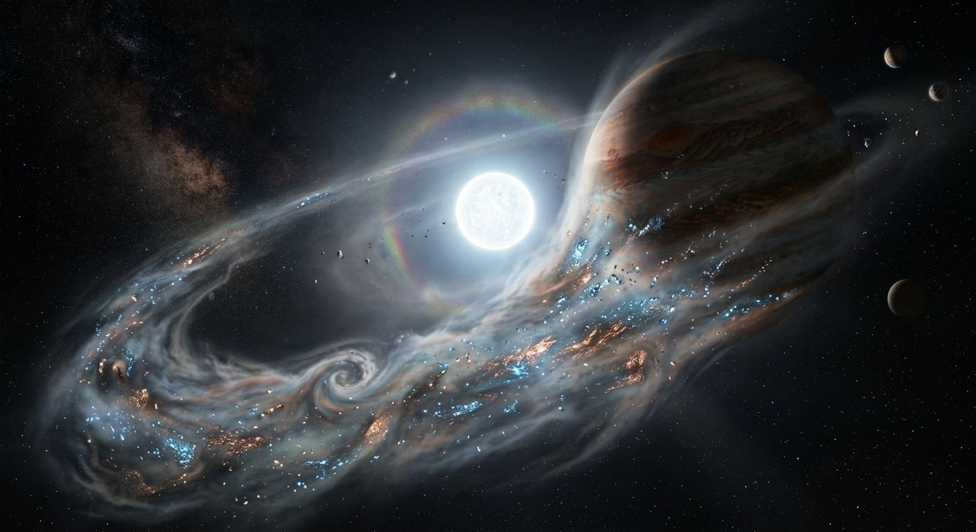 Il pianeta “Fenice” che sfida la morte: è sopravvissuto alla sua stella