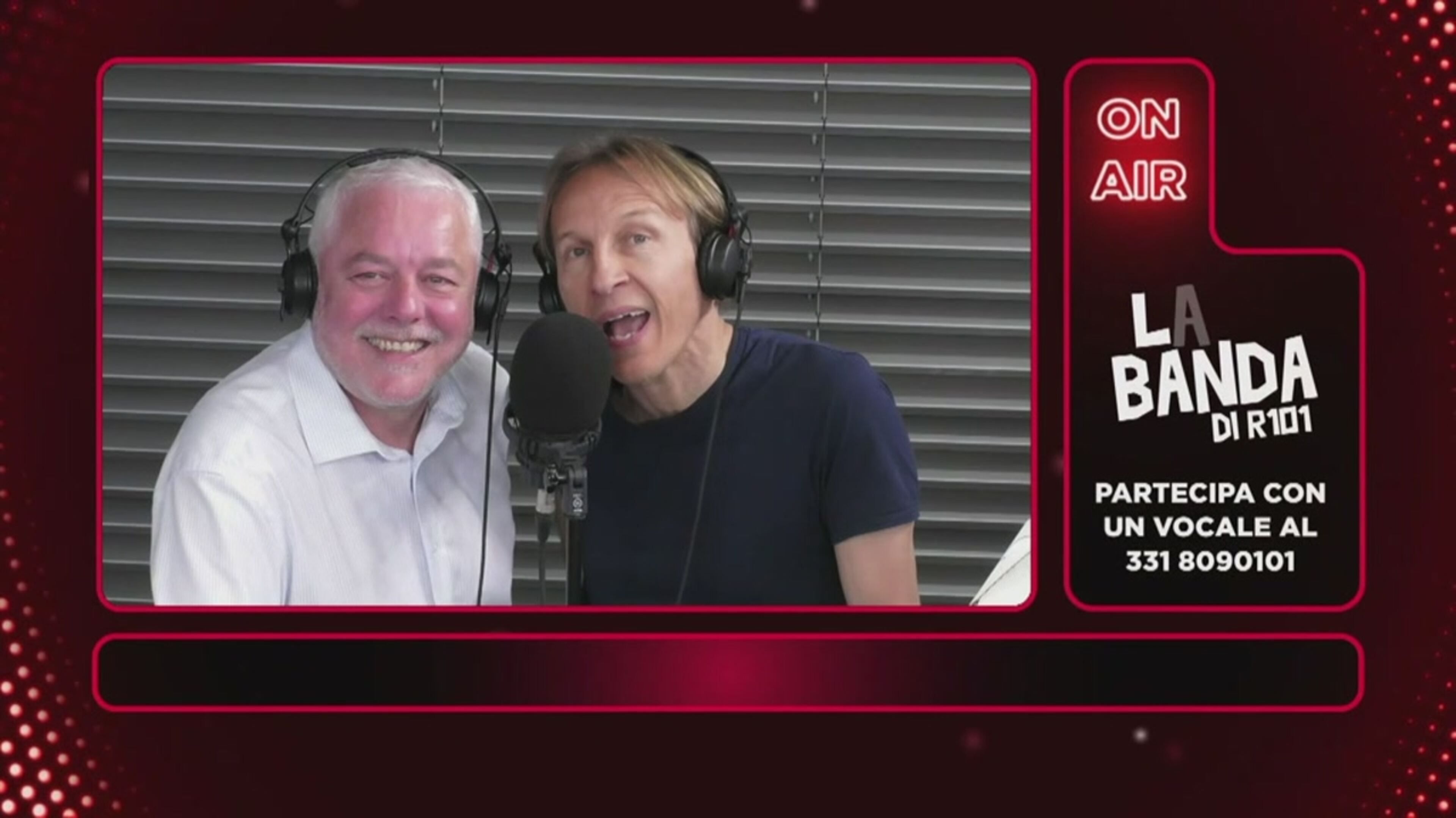 Genny Fagiano e Gerry Romano a La Banda di R101 - R101