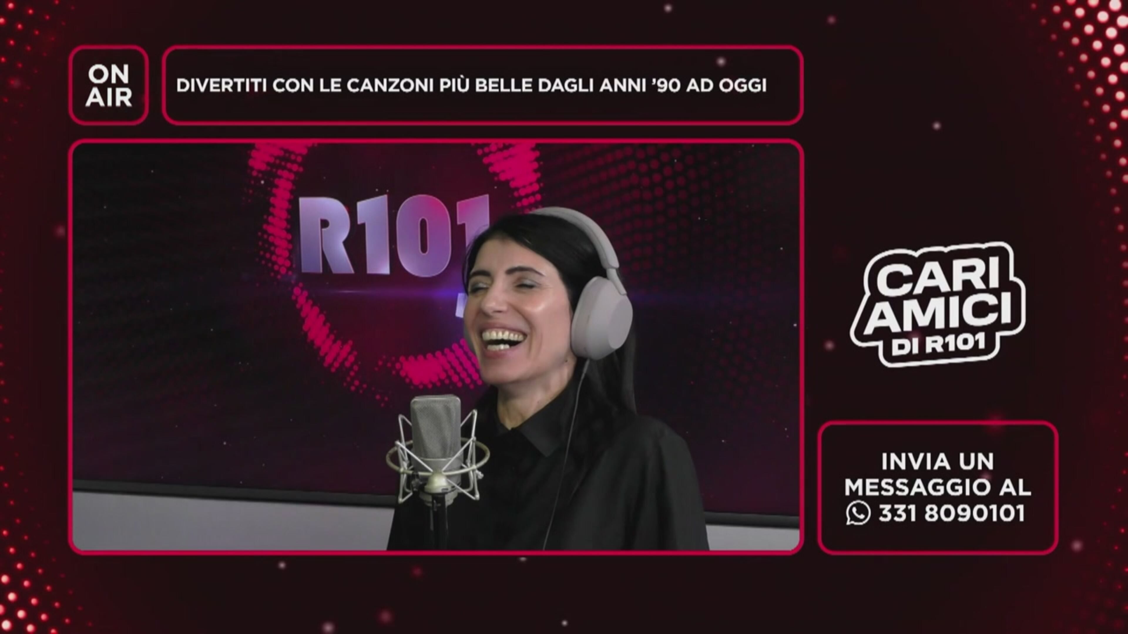 Giorgia ospite a R101 - R101