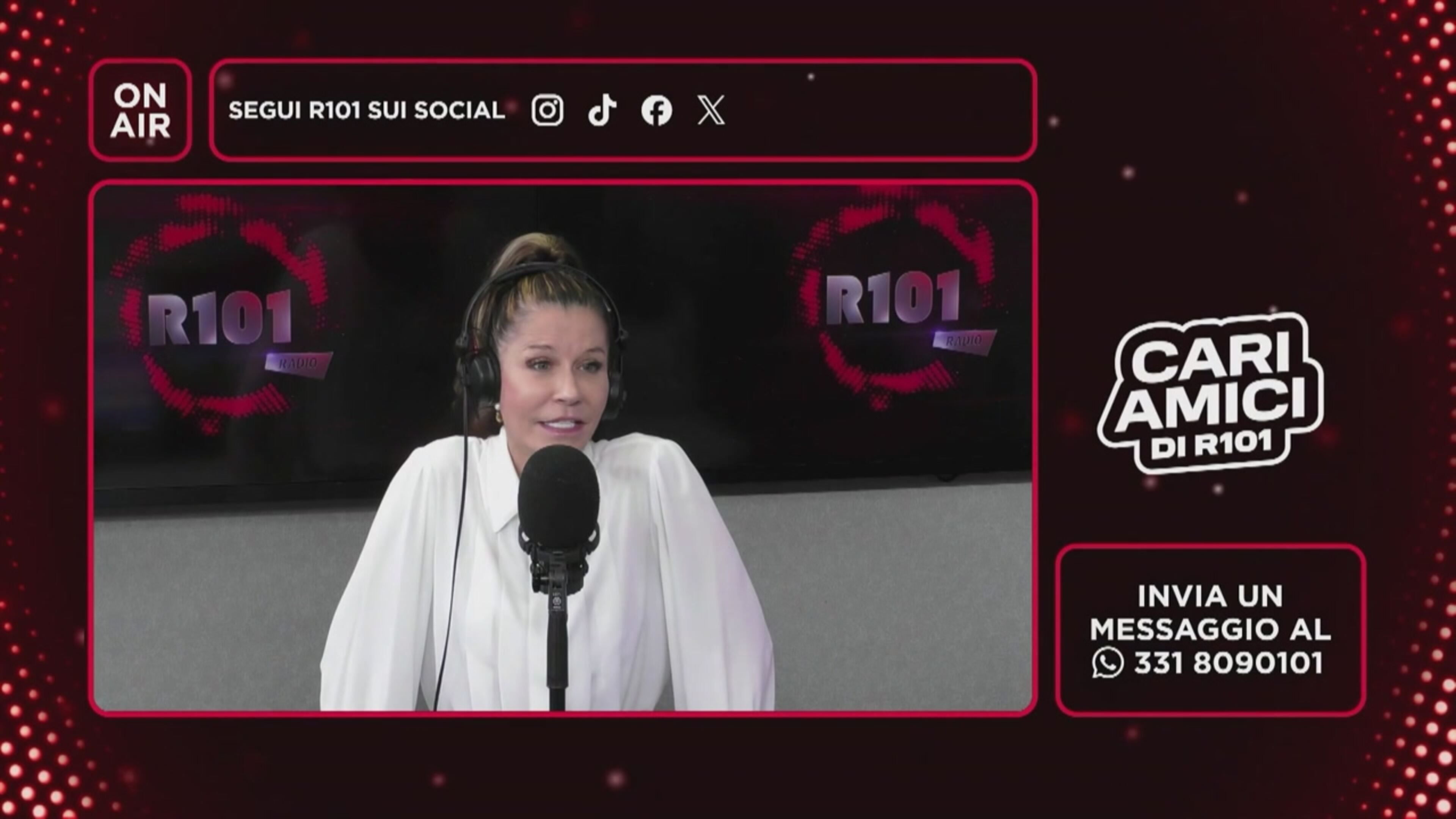 Mapi Danna ospite a R101 - R101