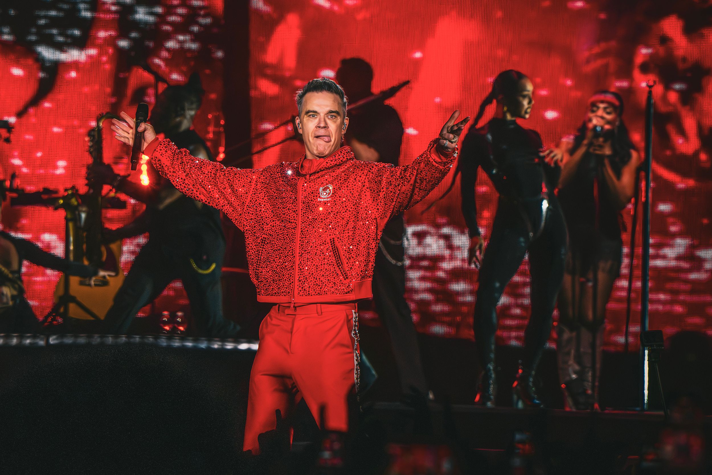 Robbie Williams live a Firenze Rocks - R101