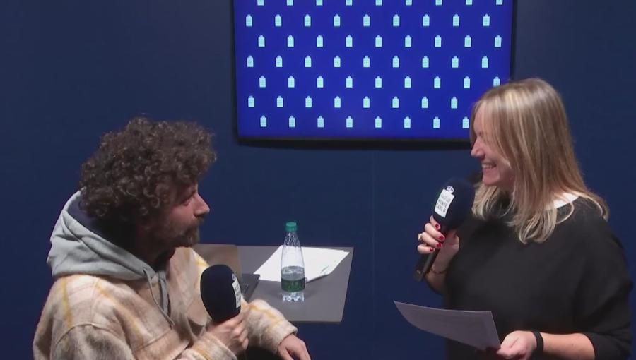 Gio Evan ospite di Radio Monte Carlo