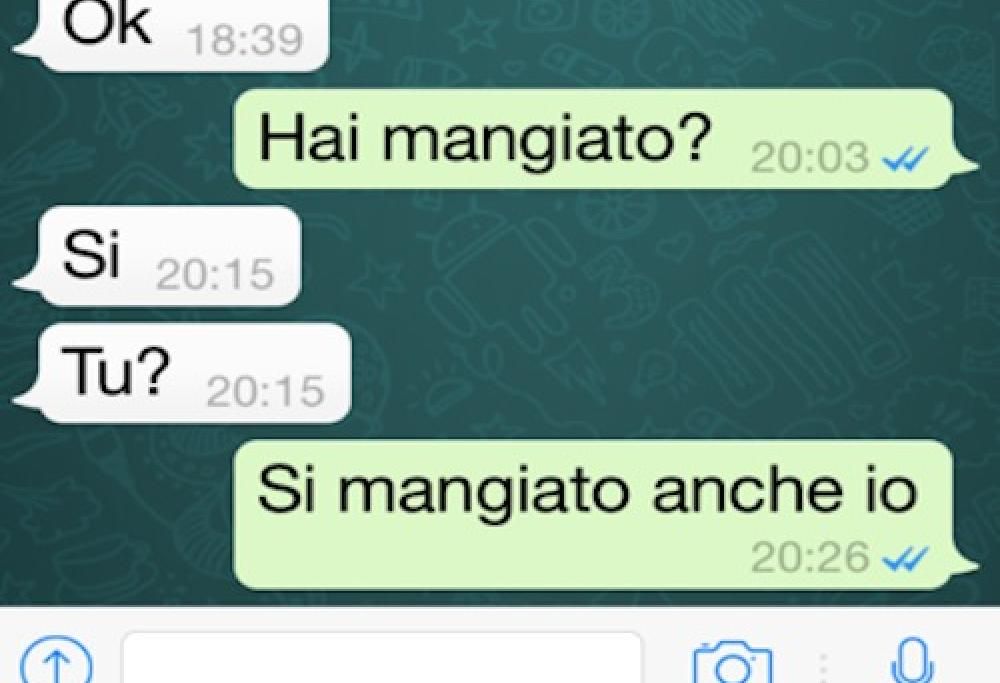 WhatsApp: ecco perché è meglio non finire un messaggio col punto