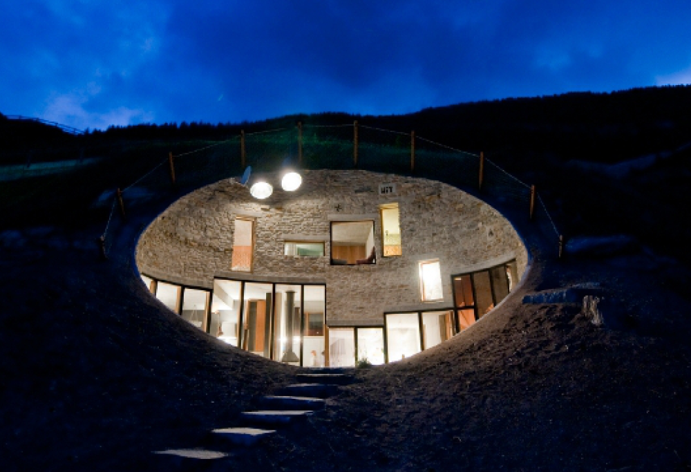 Questa casa sottoterra vi sorprenderà!