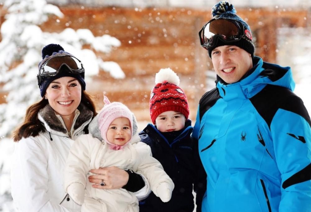 Kate e William in vacanza (con i figli) sulle Alpi francesi
