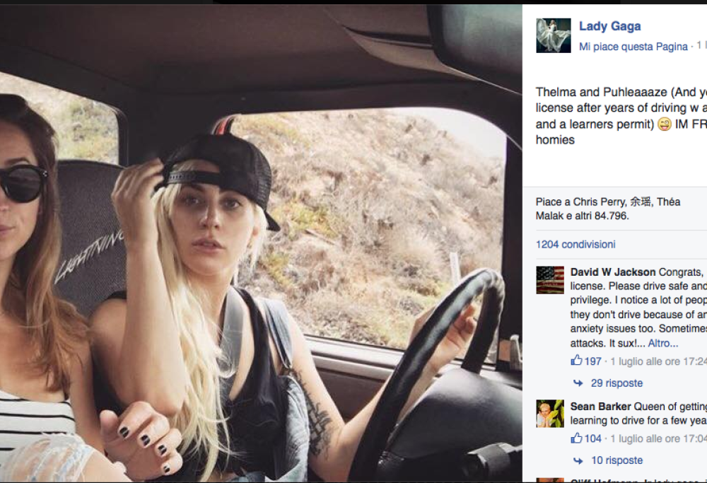 Lady Gaga prende finalmente la patente