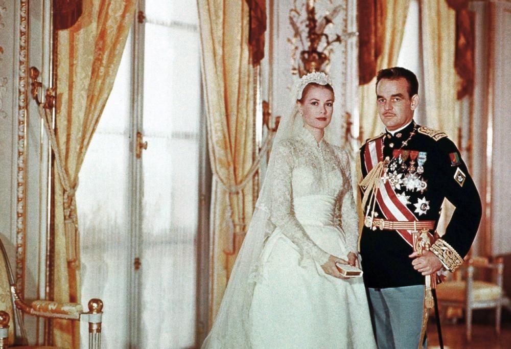 Grace Kelly e Ranieri di Monaco: nel 1956 le loro nozze da favola