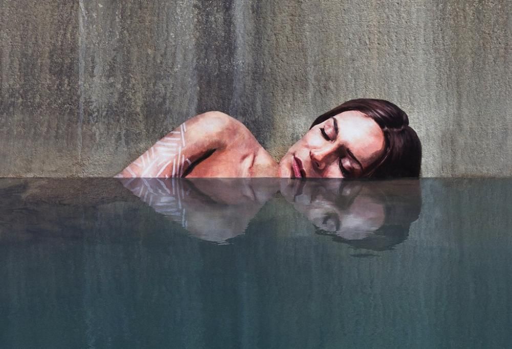 Dipingere sul pelo dell’acqua