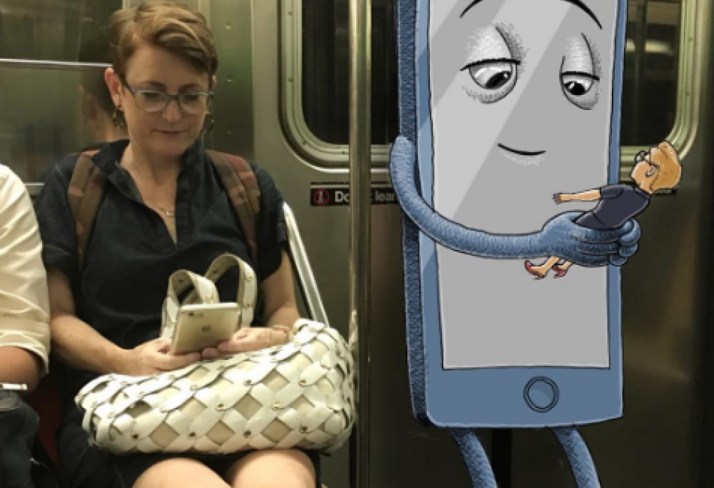 Dolcissimi mostri accanto ai passeggeri della metropolitana. Le opere di Ben Rubin