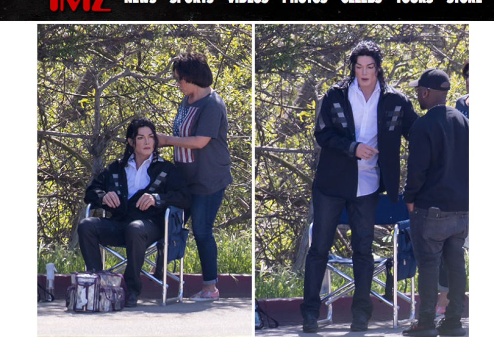 Michael Jackson: le nuove foto dal set del film “Searching For Neverland”