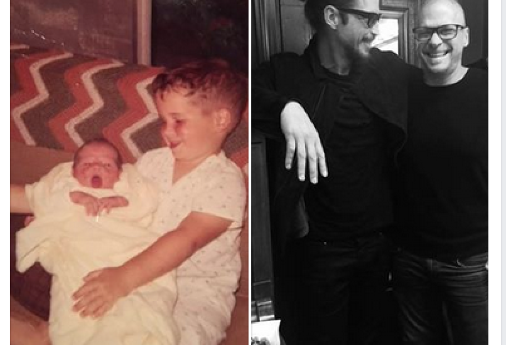 Chris Cornell: il fratello Peter lo ricorda con due bellissime foto e un messaggio commovente