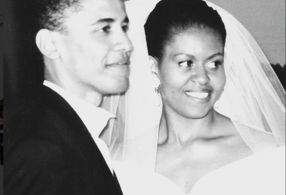 Michelle Obama: il commovente messaggio a Barack per l’anniversario di matrimonio