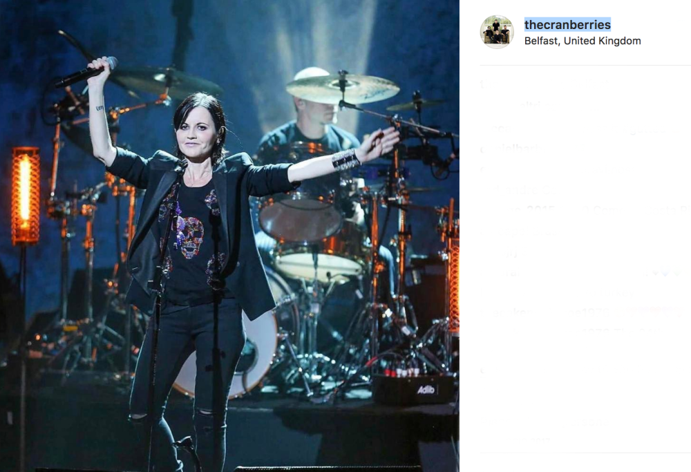 Dolores O’Riordan dei Cranberries è scomparsa all’improvviso