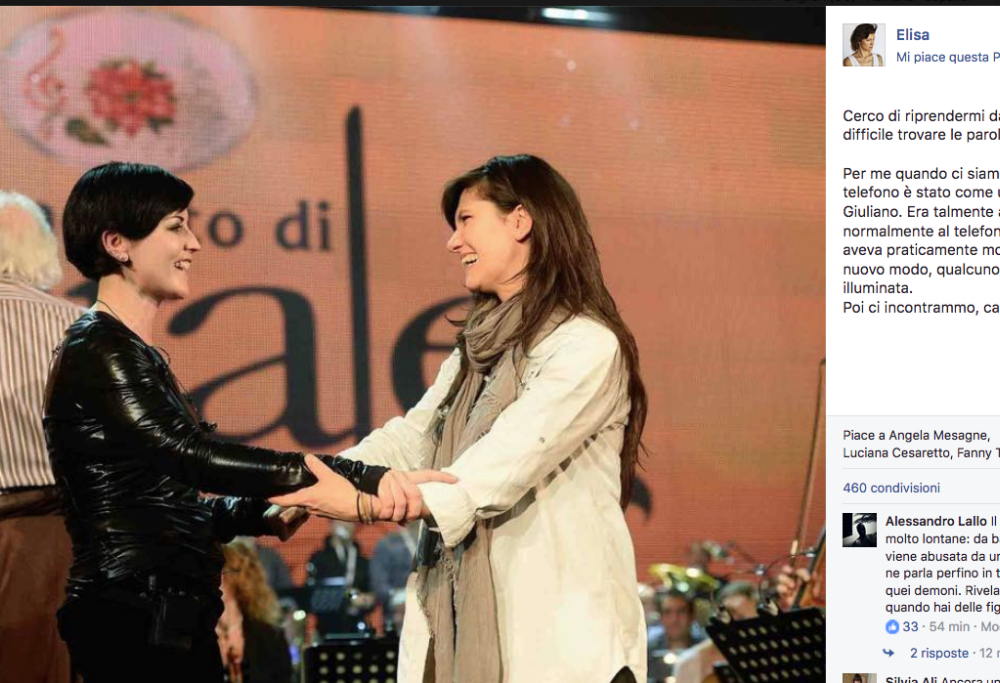 Dolores O’Riordan: il ricordo di Elisa