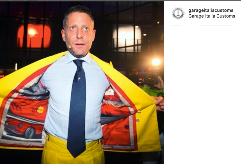 Lapo Elkann: le foto più belle dell’inaugurazione di Garage Italia Customs